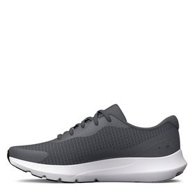 Under Armour UA W Surge 3 Pitch Gray White Cerise Kadın Ayakkabı