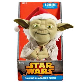 Underground Toys Star Wars Santa Yoda Konuşan 23 cm Peluş