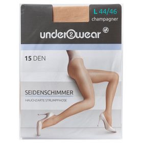 Underwear 15 den Ten Rengi Parlak 44-46 Külotlu İnce Çorap