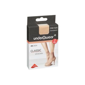 Underwear 20 den Şampanya Standart Soket Çorap