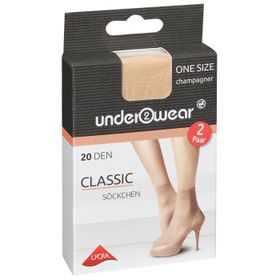 Underwear 20 den Şampanya Standart Soket Çorap