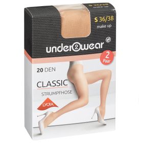 Underwear 20 den Ten Rengi 36-38 Likralı Külotlu İnce Çorap