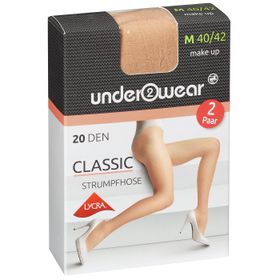 Underwear 20 den Ten Rengi 40-42 Likralı Külotlu İnce Çorap