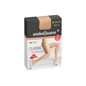 Underwear 20 den Ten Rengi 40-42 Likralı Külotlu İnce Çorap