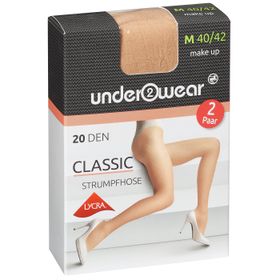 Underwear 20 den Ten Rengi 40-42 Likralı Külotlu İnce Çorap