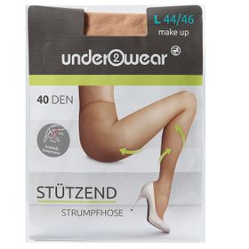 Underwear 40 den Şampanya 44-46 Destekli Külotlu İnce Çorap