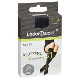 Underwear 40 den Siyah 35-38 Diz Altı Çorap