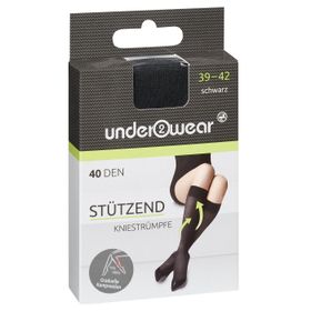 Underwear 40 den Siyah 39-42 Diz Altı Çorap