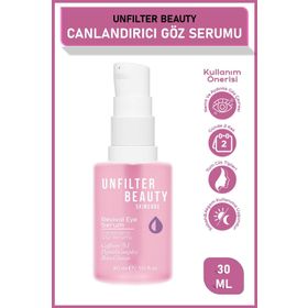 Unfilter Beauty 30 ml Canlandırıcı Göz Serumu