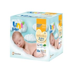 Uni Baby 12x40'lı Yenidoğan Islak Mendil