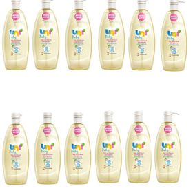 Uni Baby 12x700 ml Saç ve Vücut Şampuan