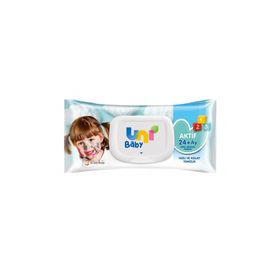 Uni Baby 1x72 Aktif Islak Mendil