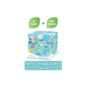 Uni Baby 24x52'li Aktif Islak Mendil