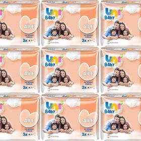 Uni Baby 27x52'li Aile Islak Havlu