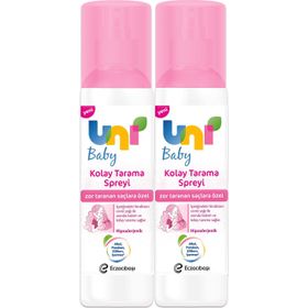 Uni Baby 2x200 ML Kolay Saç Tarama Spreyi