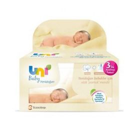 Uni Baby 2x40 3x40 Yenidoğan Havlu