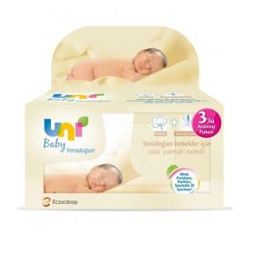 Uni Baby 2x40 3x40 Yenidoğan Havlu