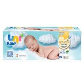 Uni Baby 2x40 lı Yenidoğan Islak Mendil