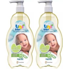 Uni Baby 2x700 ml Keyifli Banyolar Pompalı Bebek Şampuanı