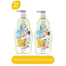 Uni Baby 2x700 ml Papatya Özlü Bebek Şampuanı