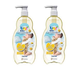 Uni Baby 2x700 ml Papatya Özlü Bebek Şampuanı