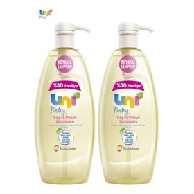 Uni Baby 2x900 ml Şampuan Boyasız