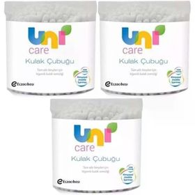 Uni Baby 3x100 Adet Kulak Temizleme Çubuğu