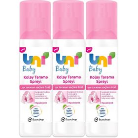 Uni Baby 3x200 ml Kolay Saç Tarama Spreyi