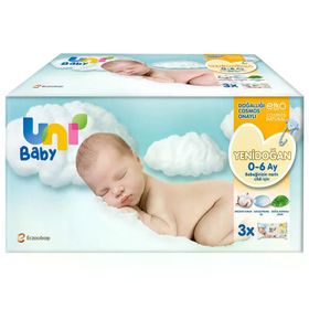 Uni Baby 3x40'lı Yenidoğan Islak Mendil