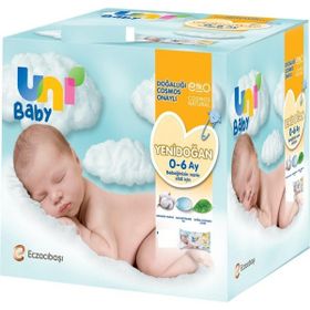 Uni Baby 3x40'lı Yenidoğan Islak Mendil