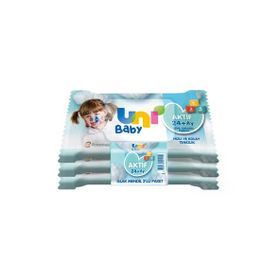 Uni Baby 3x45'li Aktif Islak Cep Mendili