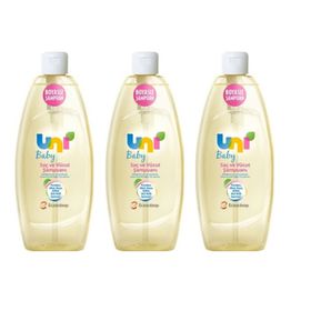 Uni Baby 3x500 ml Saç ve Vücut Bebek Şampuanı