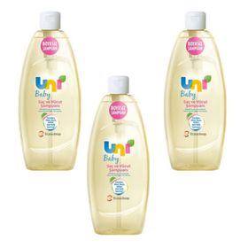Uni Baby 3x500 ml Saç ve Vücut Bebek Şampuanı