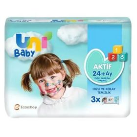 Uni Baby 3X52'li 24+ Ay Aktif Simple Clean Islak Mendil