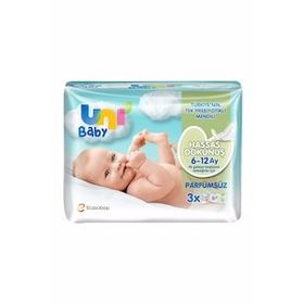 Uni Baby 3x52'li 6-12 Ay Hassas Dokunuş Islak Mendil