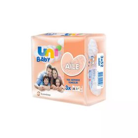 Uni Baby 3x52'li Aile Islak Havlu