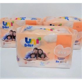 Uni Baby 3x52'li Aile Islak Havlu
