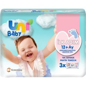 Uni Baby 3x52'li İlk Adım Islak Mendil