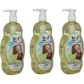 Uni Baby 3x700 ml Keyifli Banyolar Pompalı Bebek Şampuanı