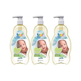 Uni Baby 3x700 ml Keyifli Banyolar Pompalı Bebek Şampuanı