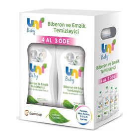 Uni Baby 4'lü Biberon ve Emzik Temizleyici