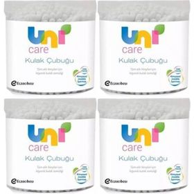 Uni Baby 4x100 Adet Kulak Temizleme Çubuğu