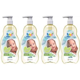 Uni Baby 4x700 ml Keyifli Banyolar Pompalı Bebek Şampuanı