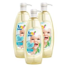 Uni Baby 500 ml 3 Adet Saç ve Vücut Bebek Şampuanı