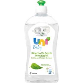 Uni Baby 500 ml 4 Adet Biberon ve Emzik Temizleyici