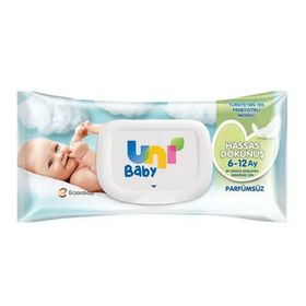 Uni Baby 52'li Hassas Dokunuş Islak Mendil