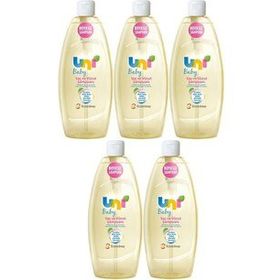 Uni Baby 5x500 ml Saç ve Vücut Bebek Şampuanı