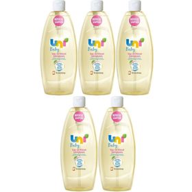 Uni Baby 5x500 ml Saç ve Vücut Bebek Şampuanı