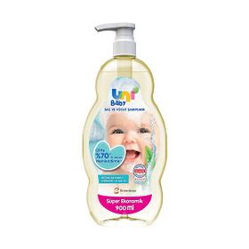 Uni Baby 5x900 ml Saç ve Vücut Şampuan