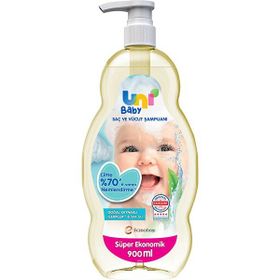 Uni Baby 5x900 ml Saç ve Vücut Şampuan